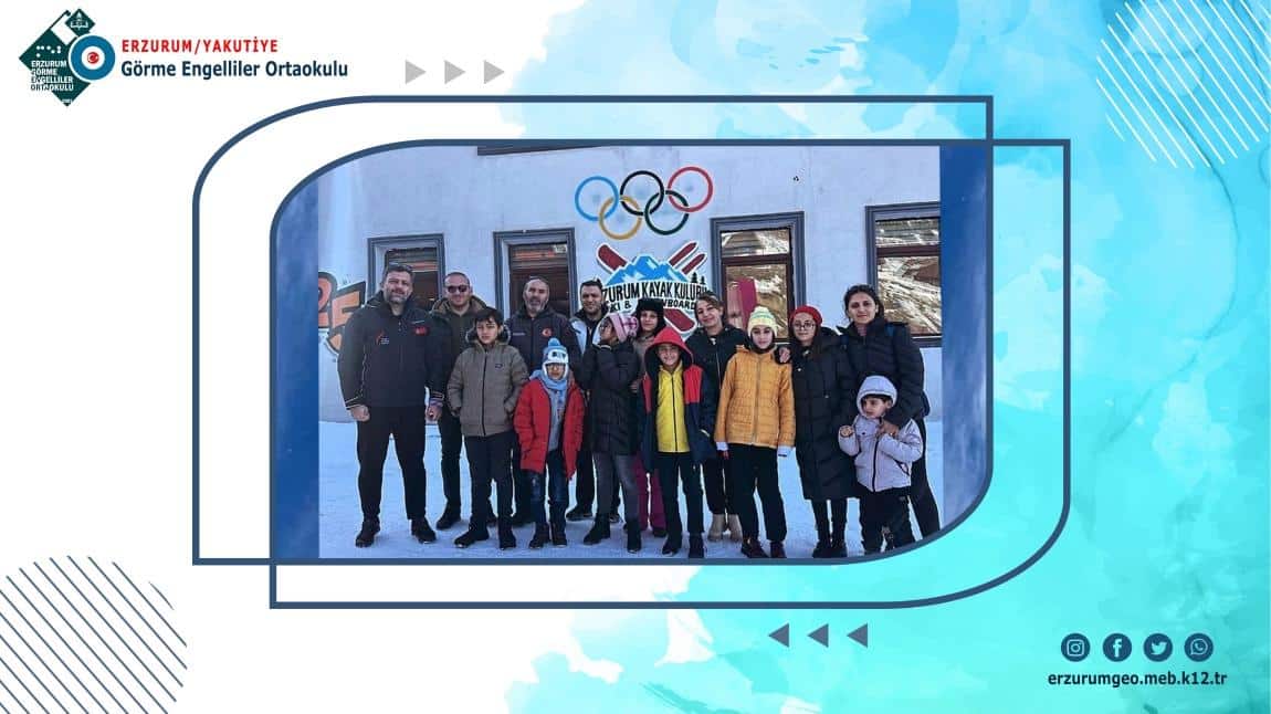 Okulumuz Öğrencileri İle Kayak Merkezine Gezi Düzenlendi.