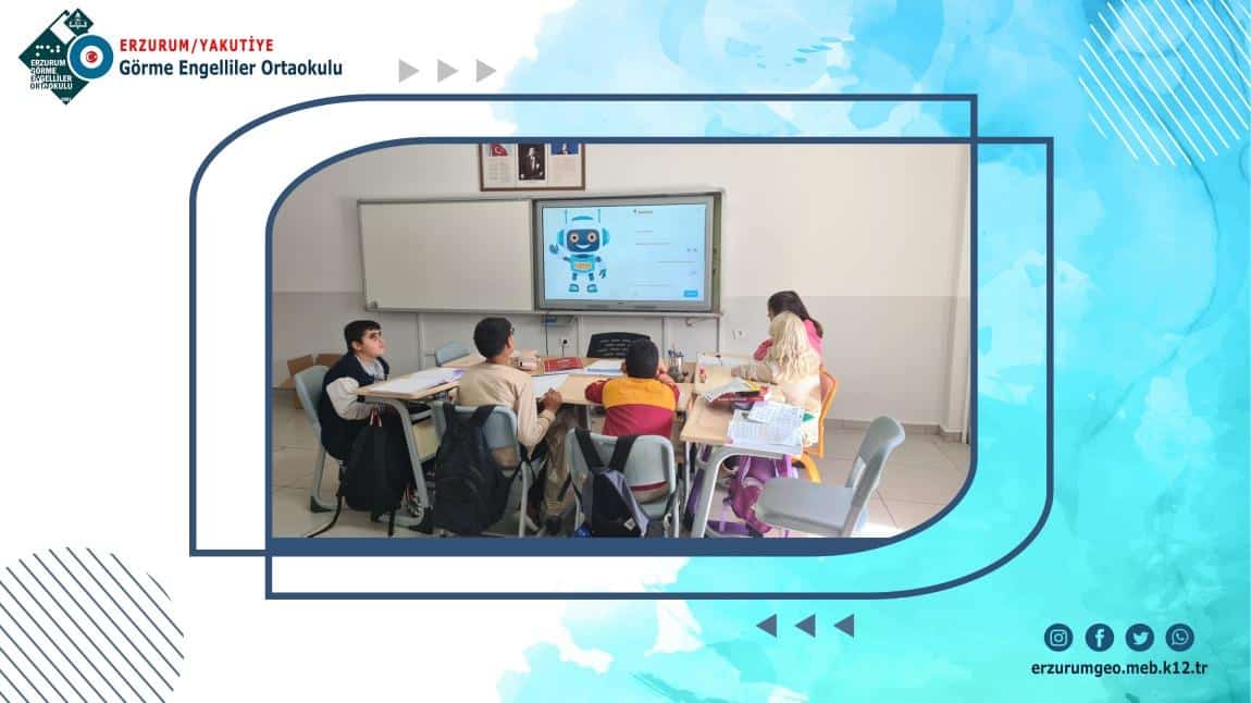 MEBİ Tanıtım Videolarını Okulumuz Öğrencilerine İzlettirdik.
